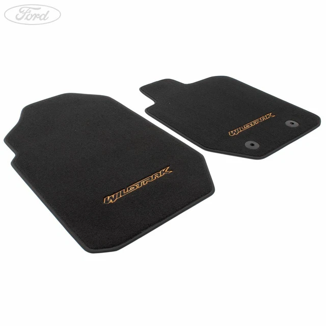 GENUINE FORD RANGER Mk4 Front Floor Mats Set Velour Wildtrak 20192022