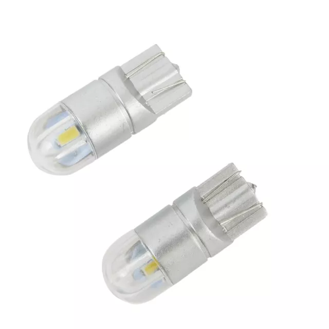 10 LED T10/194 168 Canbus Silice Luminoso Licenza Lampadina Lampada 6000K 3