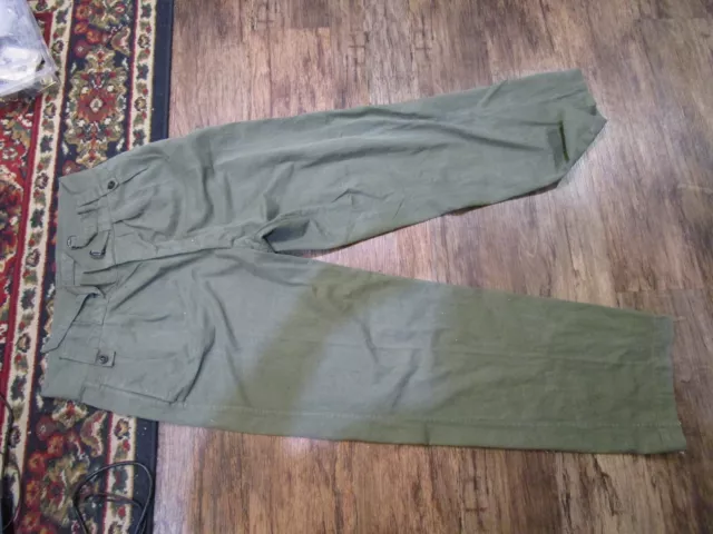 Australian Army Issue Jungle Green Trousers WW2 Pattern.