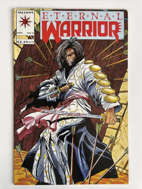 Eternal Warrior #4 Modern Age Valiant Comic Book 1992 1st apearance BLOODSHOT