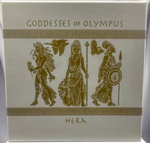 Tuvalu 2015 2oz Silver Proof Coin Goddesses of Olympus - Hera