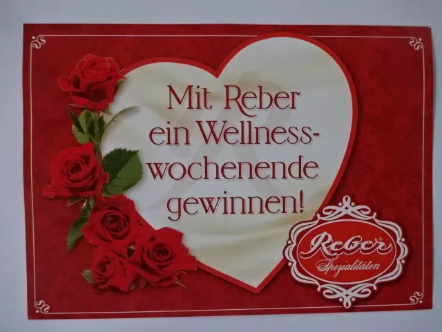 Einladungs Karte / Von Reber / Ein Wellness-Wochenende gewinnen !