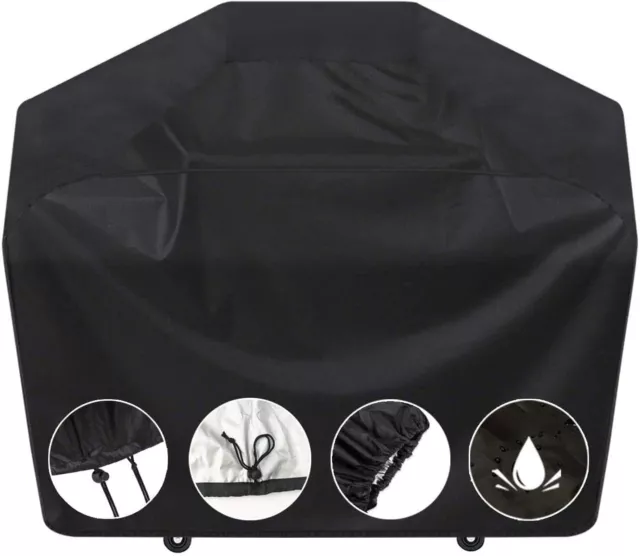 BBQ Gas Grill Cover 67 Inch Barbecue Waterproof Outdoor Heavy Duty UV Protection