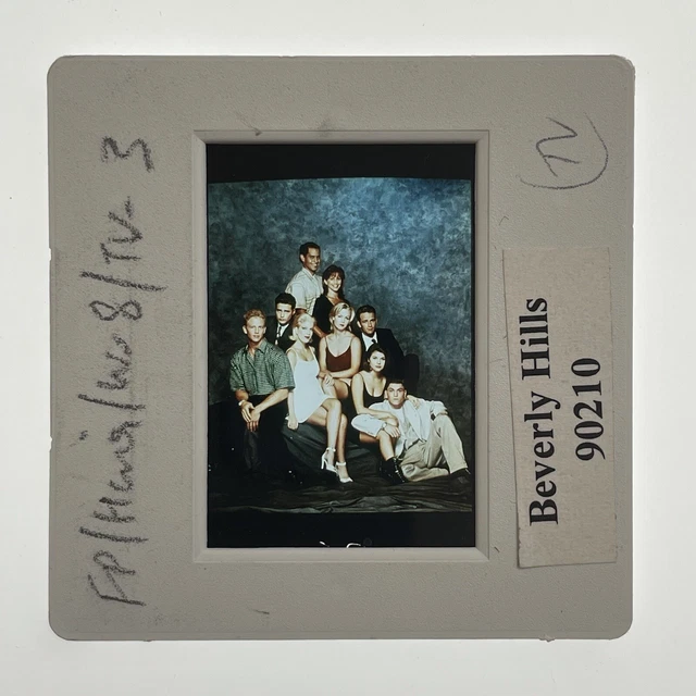 Vintage 35mm Slide S1014  Beverly Hills, 90210 Group Portrait