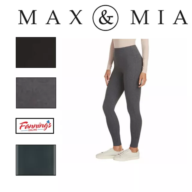 Max & Mia Ladies’ High Waist French Terry Legging, Colors/Sizes, NEW