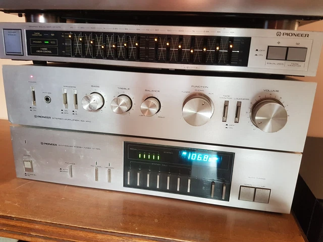 Chaîne HiFi Pioneer Vintage - Autoradio - Gris, Occasion