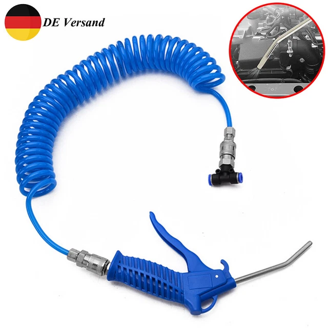 Pistola Soffiante Aria Compressa 5M - Per Pulizia Polvere Da Camion, Auto E Officina - Foto 10