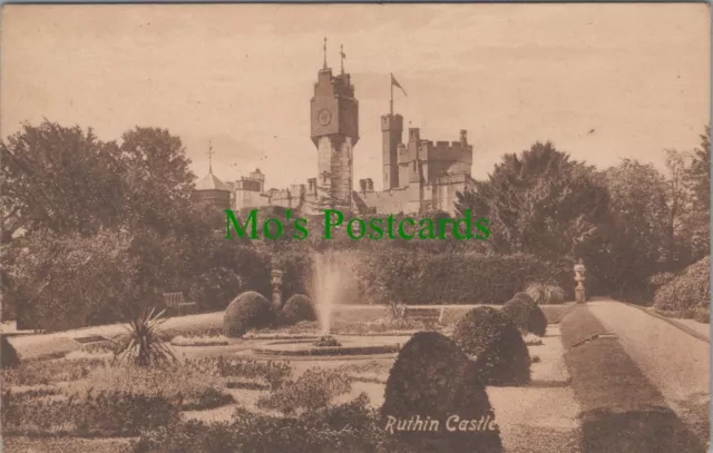 Wales Postcard - Ruthin Castle, Denbighshire RS31623