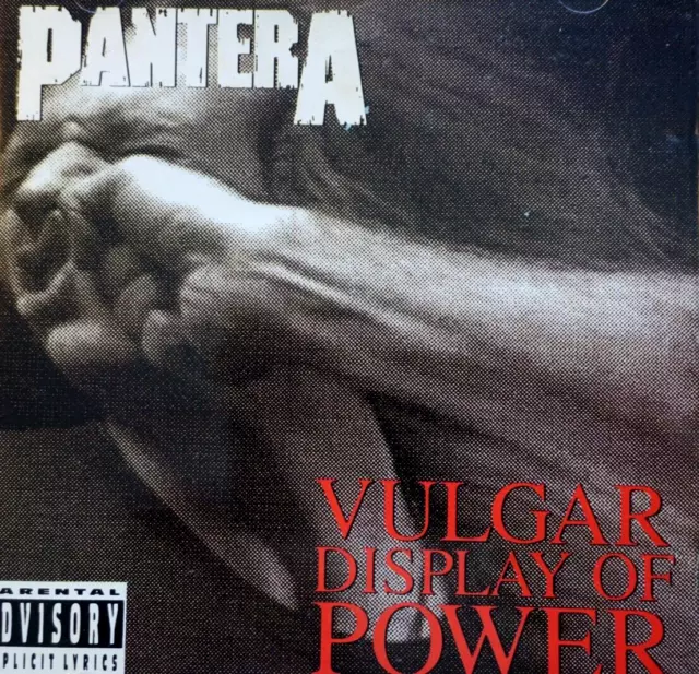 PANTERA CD Vulgar Display of Power Compact Disc Mouth for War Walk