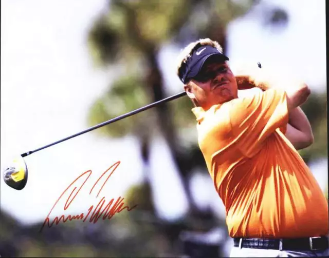 Carl Pettersson authentic signed PGA golf 8x10 photo W/Cert Autographed A0002