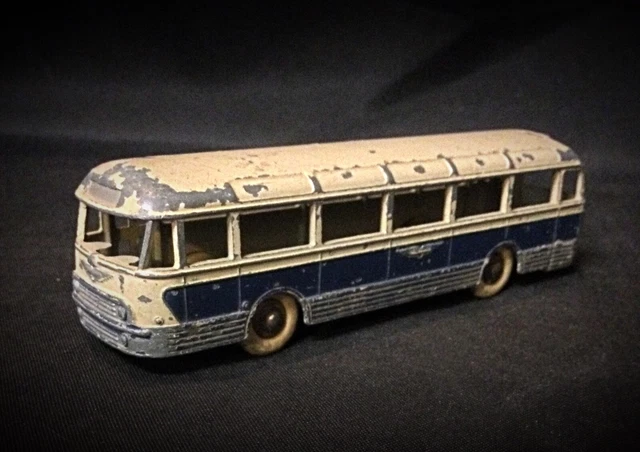 Dinky Toys N°29F Autocar Chausson - 1/66 Zamak - Années 1960 - Boîte Abîmée
