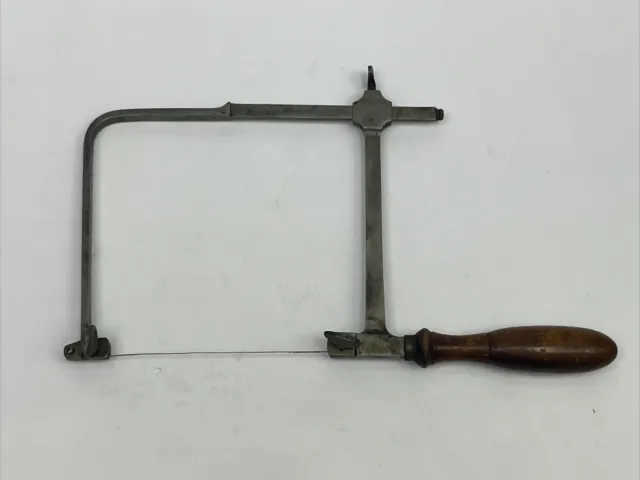 Rare Antique Adjustable size coping Jeweler's saw vintage old tool In Good Shape