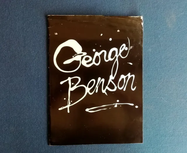 George Benson World Tour Concert Programme Brochure - 1981 ?