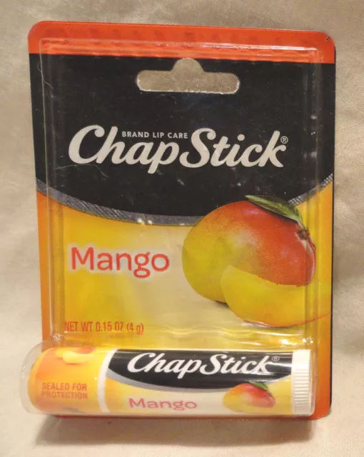 Chapstick Mango Flavor Lip Balm 0.15 Oz. Brand New Fast Free Shipping