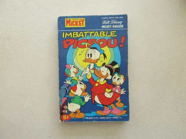 Journal De Mickey Parade Hors Serie N°1301 Bis Be/Tbe Imbattable Picsou