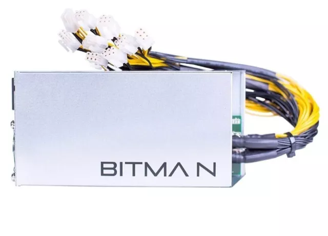 Original Antminer APW3++ PSU 1600W Power Supply for Bitmain D3 S9 S7 L3 B3 X3 T9