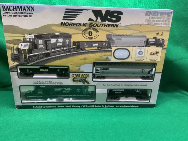 Bachmann Norfork Southern HO Scale Ready To Run Electric Train Set Piedmont Divi