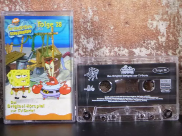 SPONGEBOB SCHWAMMKOPF 28 Sommeranfang -- MC Kassette EdelKids HÖRSPIEL