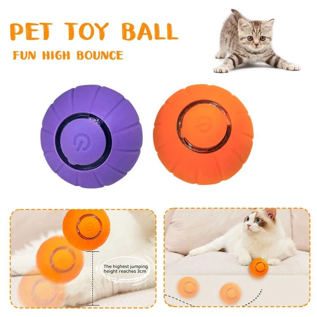 Automatischer rollender Ball Smart Katze Hundespielzeug elektrisches Haustier Spiel · Selbstbeweglich V1E1