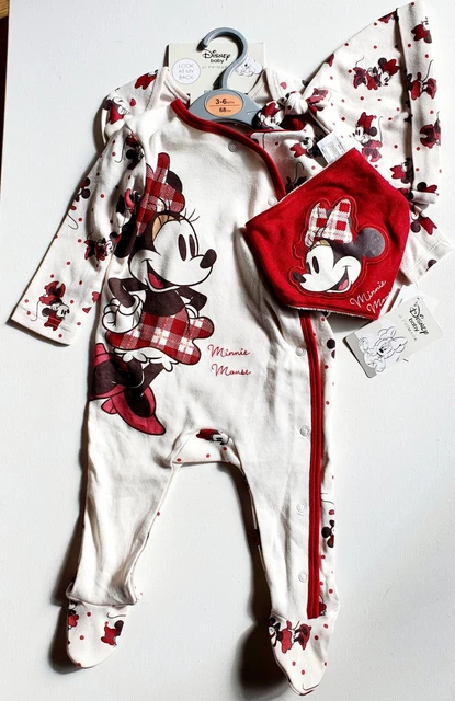 Primark Disney Baby Minnie Mouse 4 Piece Set, Size 3-6 Months