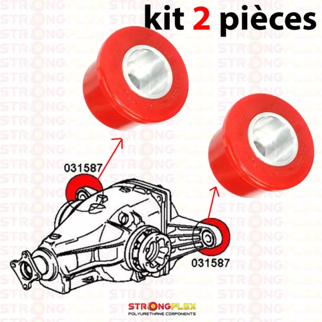 BMW E36 différentiel arrière silentbloc montage arrière 33171134872, 33171134911