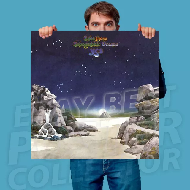 YES Tales From Topographic Ocean HUGE Vinyl Tapestry Banner album Poster