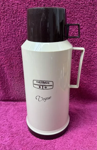 Vintage Thermos Flask Vogue 2 Tone 1.8L Capacity
