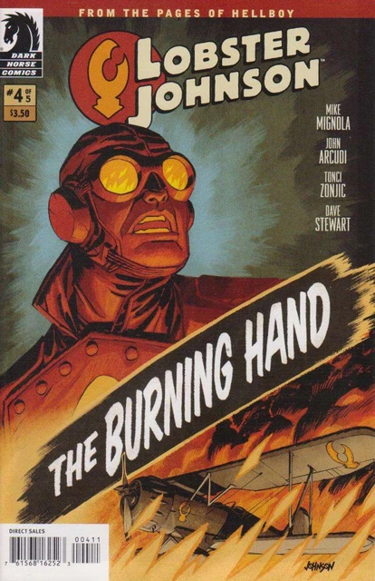 Lobster Johnson: The Burning Hand #4 VF; Dark Horse | 9 - we combine shipping
