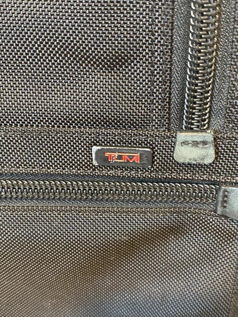 Tumi 22024DH Black Ballistic Nylon Rolling Wheeled 24" Suitcase Luggage Alpha 7