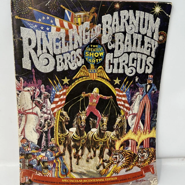 RINGLING BROS BARNUM & BAILEY Circus Souvenir Program 197576