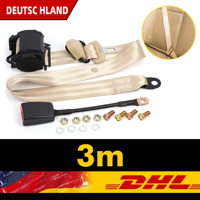 Sicherheitsgurt Schloss Fiat Ducato Kleintransporter 3 Punkt Automatikgurt Sicherheitsgurt Gurtpeitsche 4 Punkt Gurt
