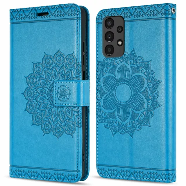 Coque pour Samsung Galaxy A13 4G, Étui Rabattable Étui de Téléphone Portable