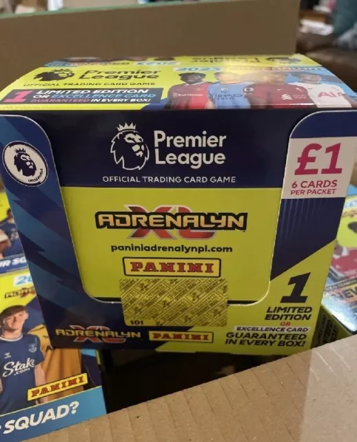 Panini Premier League Adrenalyn XL 22/23 2022-23, Full, Sealed Box of 70 Packs