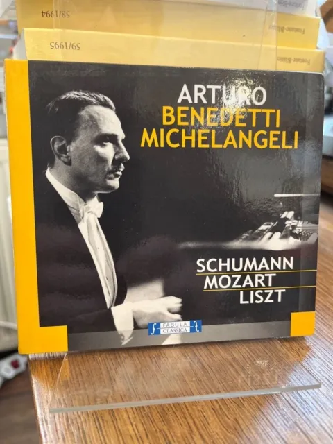Arturo Benedetti Michelangeli: Liszt, Mozart, Schumann.