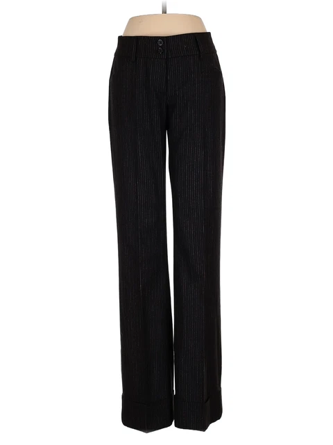 Womyn Women Black Dress Pants 0