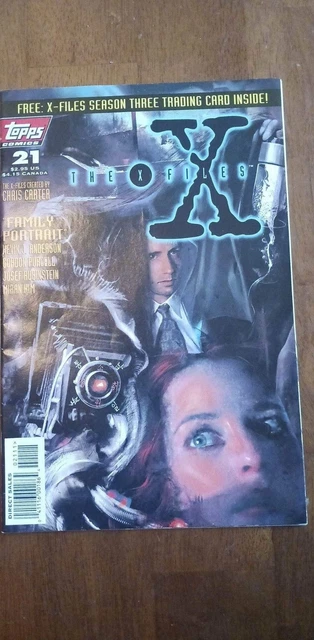 X-Files #21 1996 Topps Comics "Family Portrait" comic