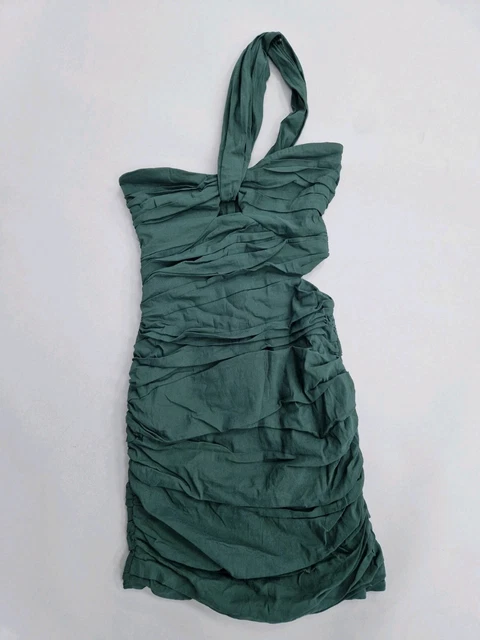 ZARA GREEN ONE Shoulder Paisley Print Mini Dress Size Medium 16.15 - PicClick UK ZARA GREEN ONE Shoulder Paisley Print Mini Dress Size Medium 16.15 - PicClick UK