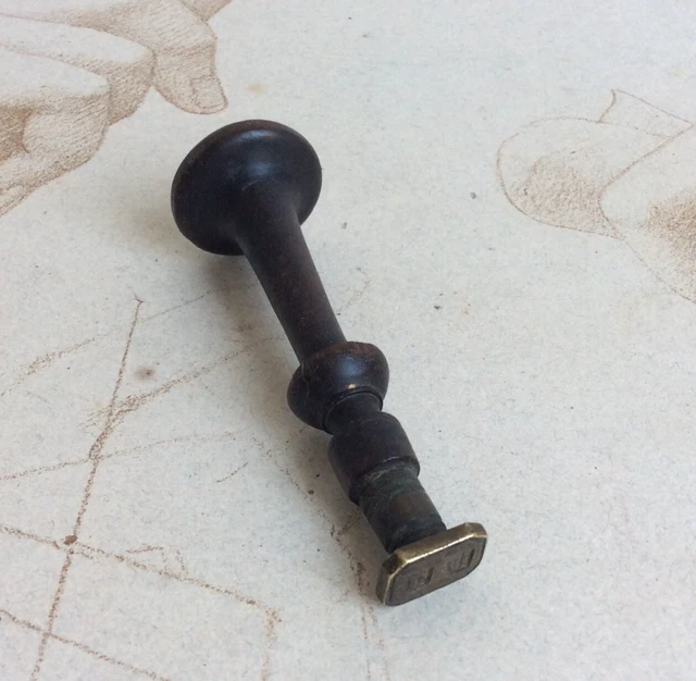 Cachet Sceau Breloque En Or 18 Carats - Époque Restauration XIXe Siècle - Pièce Ancienne