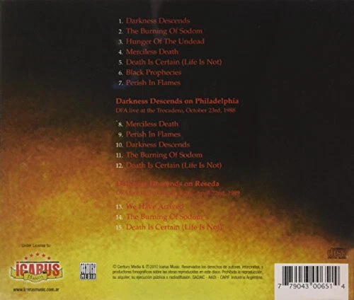 Darkness Descends by DARK ANGEL