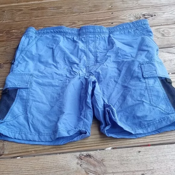 Speedo swim trunks cargo  blue med