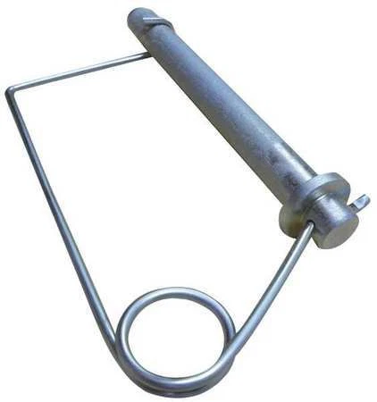 Zoro Select U39681.075.0600 Safety Pin, Steel, C1018 And C1065, Zinc, 3/4 In
