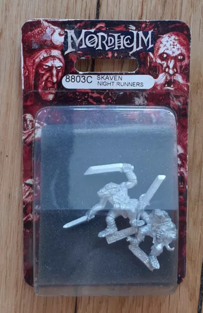 Mordheim Skaven Night Runners New In Blister Nib Sealed Warhammer The Old World