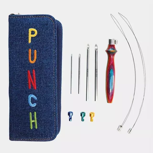 KnitPro Punch Needle Set Craft Kit Embroidery Needlework