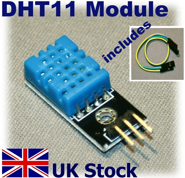 DHT11 DIGITAL HUMIDITY Temperature Sensor Module Arduino PI Atmel PIC ...