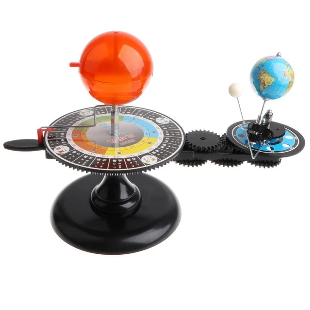 TEACHING SOLAR SYSTEM Model Sun Earth Moon Model Orbital Model Toys ...