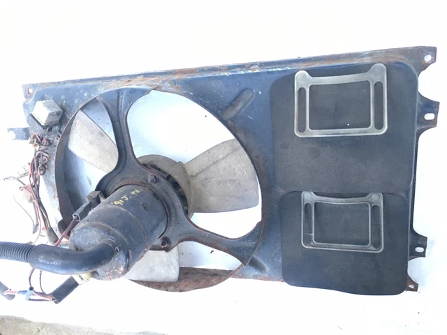 Mk1 Rabbit Radiator Support VW RADIATOR FAN+SHROUDING+WIRING Mk1 Mk2 75-92 Golf Jetta Rabbit GTI ...