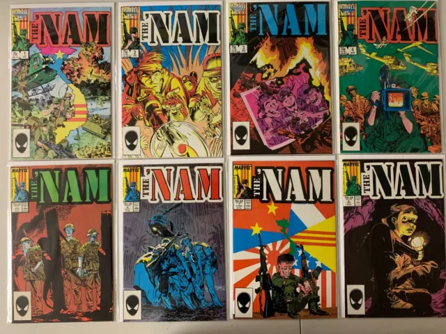 The 'Nam Marvel Direct Comics Run From: #1-30 30 Different Books (1986-1989)