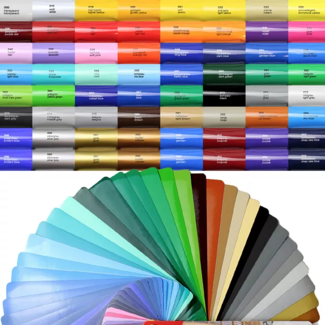 Film adesivo Oracal 651G - Pellicola adesiva colorata per plotter da intaglio