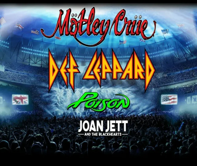 Motley Crue, Joan Jett, & Deff Leppard The Stadium Tour Washington DC Tickets