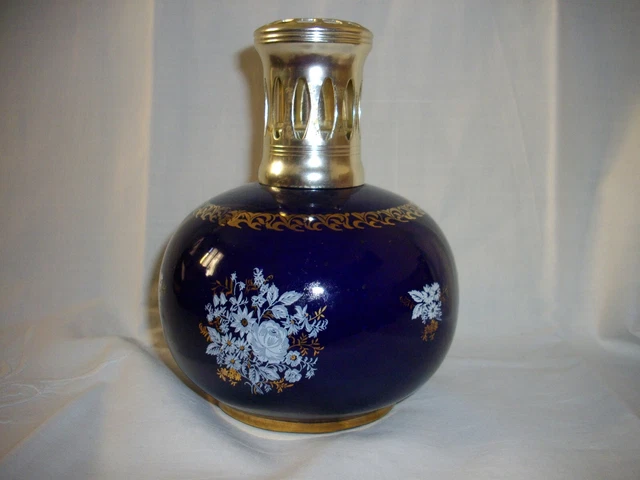LAMPE BERGER ANCIENNE 'Serpentine' en Porcelaine LONGCHAMP EUR 25,00